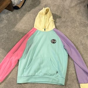 West 49 colourful sweater
